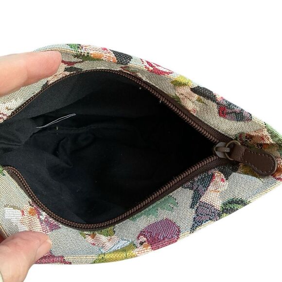 Jules Pansu Paris Tapesty Cosmetic Make-Up Pouch - Picture 6 of 9